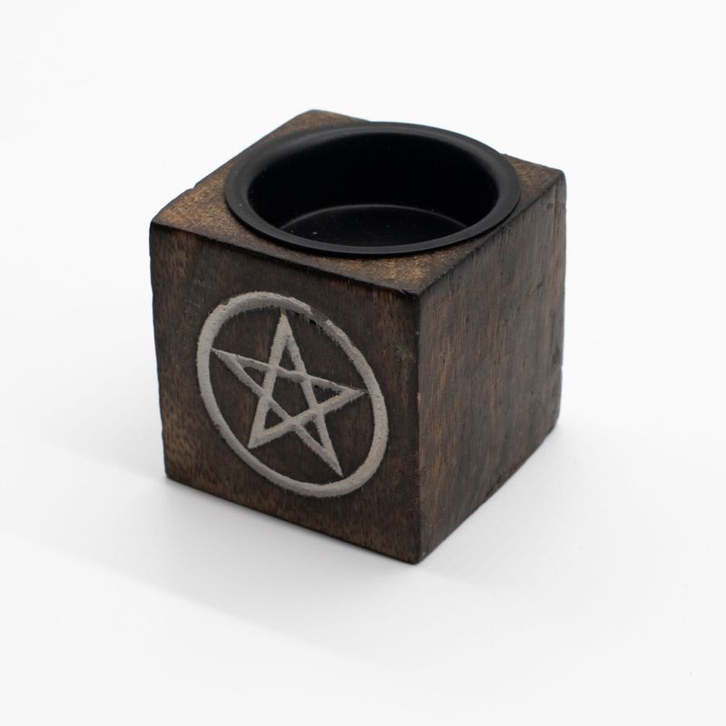 Cube Porte-Encens Multi-Usage - 5x5x5cm - Sélection Sorcellerie