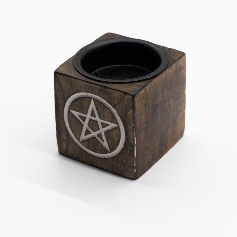 Cube Porte-Encens Multi-Usage - 5x5x5cm - Sélection Sorcellerie