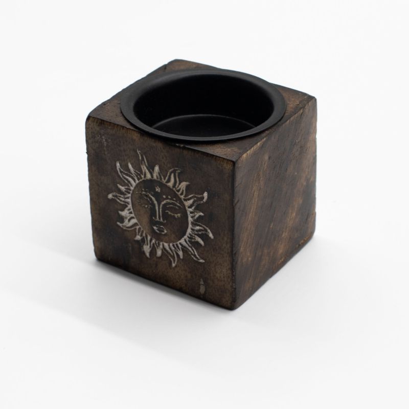Cube Porte-Encens Multi-Usage - 5x5x5cm - Sélection Sorcellerie