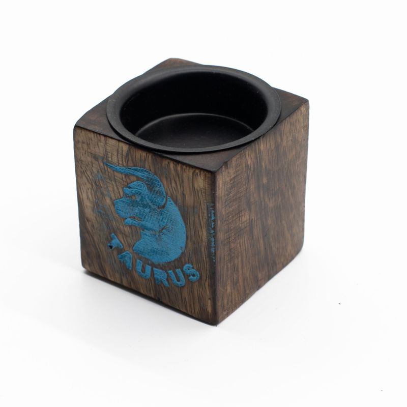Cube Porte-Encens Multi-Usage - 5x5x5cm - Sélection Zodiaque