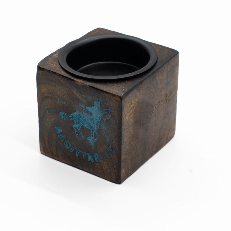 Cube Porte-Encens Multi-Usage - 5x5x5cm - Sélection Zodiaque