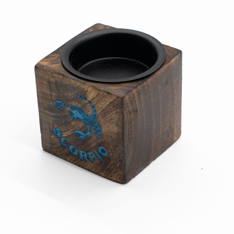 Cube Porte-Encens Multi-Usage - 5x5x5cm - Sélection Zodiaque