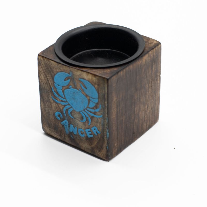 Cube Porte-Encens Multi-Usage - 5x5x5cm - Sélection Zodiaque