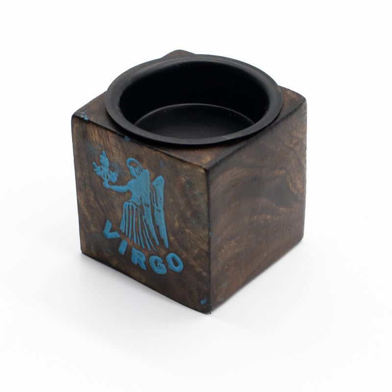 Cube Porte-Encens Multi-Usage - 5x5x5cm - Sélection Zodiaque