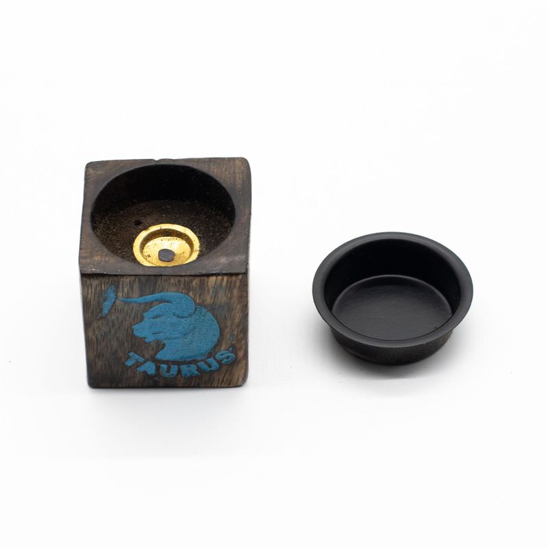 Cube Porte-Encens Multi-Usage - 5x5x5cm - Sélection Zodiaque