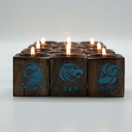 Cube Porte-Encens Multi-Usage - 5x5x5cm - Sélection Zodiaque