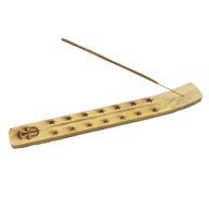 Porte-Encens Bois de Manguier Naturel - Designs Zodiaque Variés