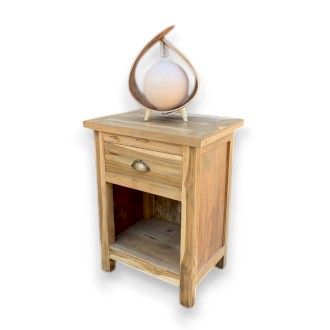 Table de chevet - Classique - Bois recyclé