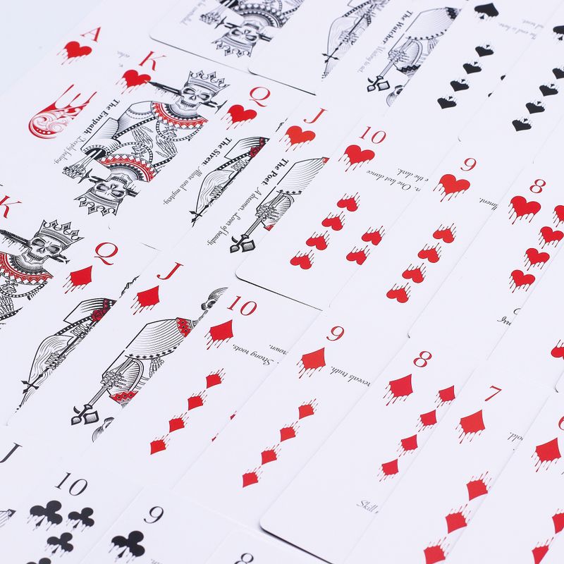 Cartes De Jeu Memento Mori & Oracle Gothiques