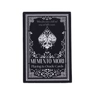 Cartes De Jeu Memento Mori & Oracle Gothiques