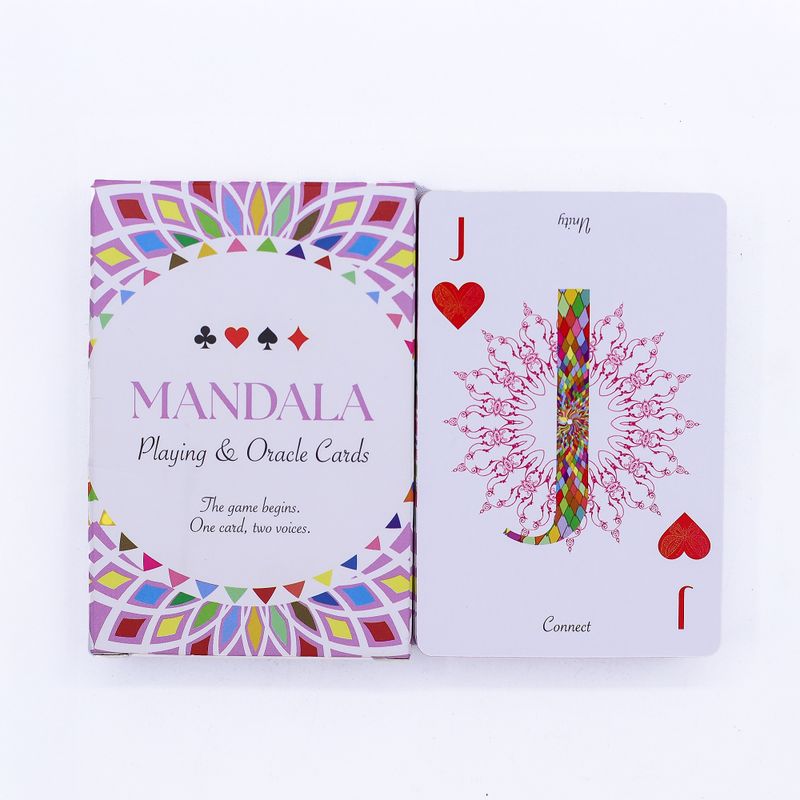Cartes De Jeu Mandala & Oracle – Symétrie Kaléidoscopique