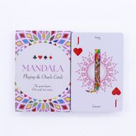 Cartes De Jeu Mandala & Oracle – Symétrie Kaléidoscopique