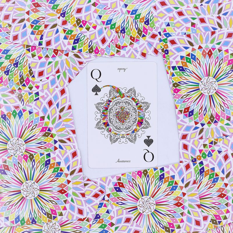 Cartes De Jeu Mandala & Oracle – Symétrie Kaléidoscopique