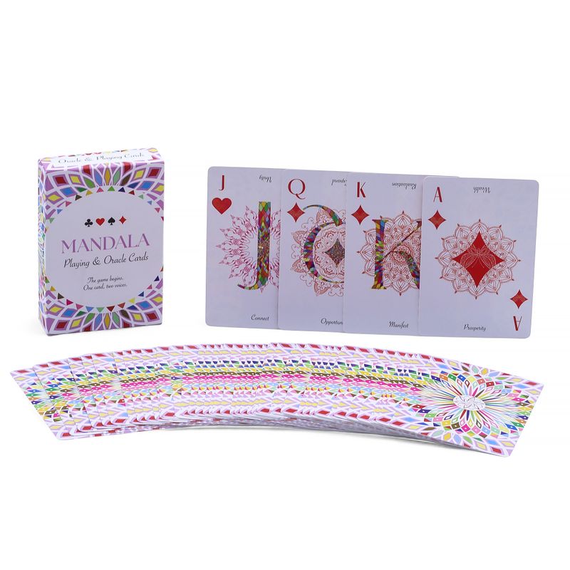 Cartes De Jeu Mandala & Oracle – Symétrie Kaléidoscopique