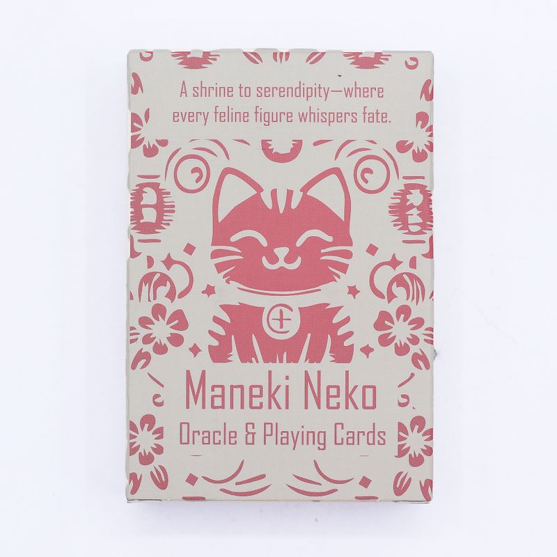 Cartes De Jeu Chats Porte-Bonheur & Oracle – Jeu Maneki Neko