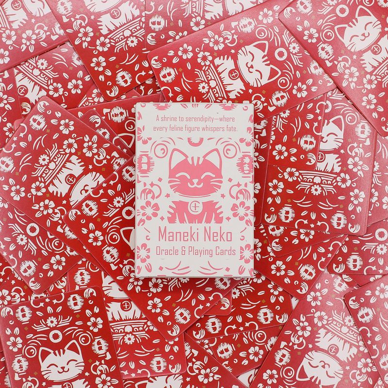 Cartes De Jeu Chats Porte-Bonheur & Oracle – Jeu Maneki Neko