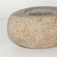 Pot d’Ancrage en Pierre de Rivière – Grand (env. 15x12 cm)