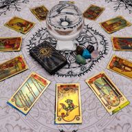 Tapis De Lecture De Tarot – Arbre de Vie (75x75 cm)