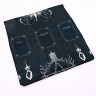 Tapis De Lecture De Tarot – Sorcière Ancienne (75x75 cm)