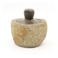 Pot d’Ancrage en Pierre de Rivière – Moyen (env. 12x8 cm)