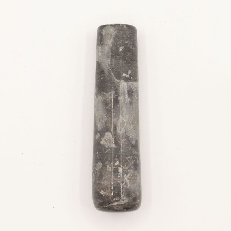 Mortier & Pilon Décoratifs en Pierre de Rivière Naturelle – Petit (env. 9x7 cm)