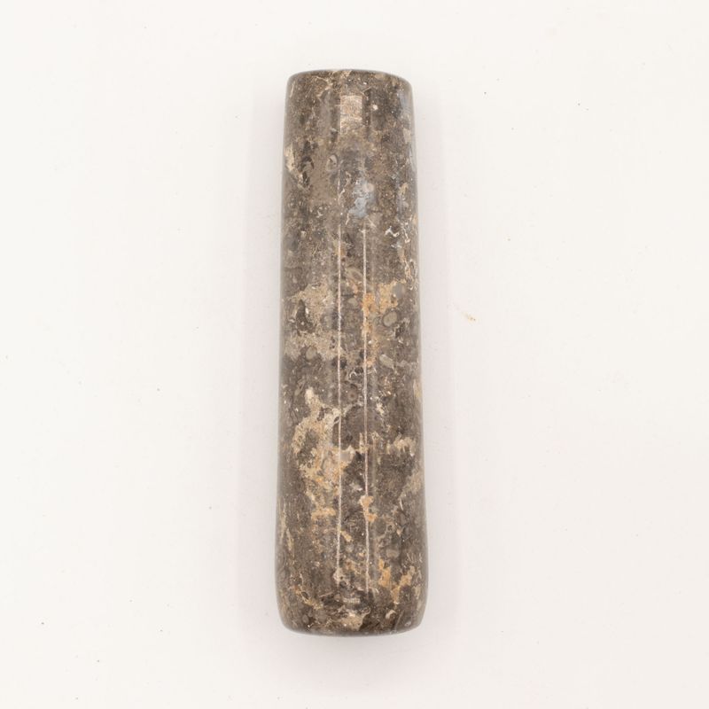 Mortier & Pilon Décoratifs en Pierre de Rivière Naturelle – Grand (env. 15x12 cm)