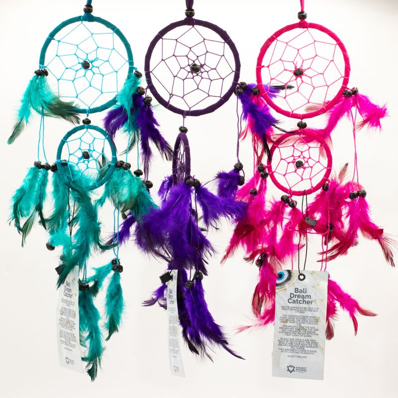 Cercles Moyens - Turquoise, Rose et Violet