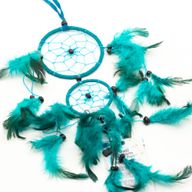Cercles Moyens - Turquoise, Rose et Violet