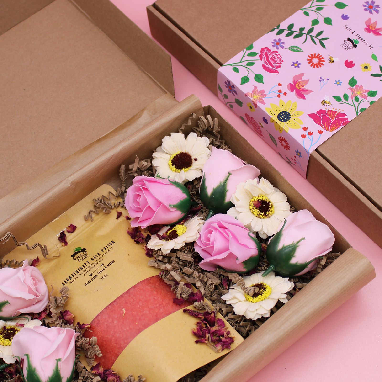Ensemble Sel & Fleurs Hop Hare
