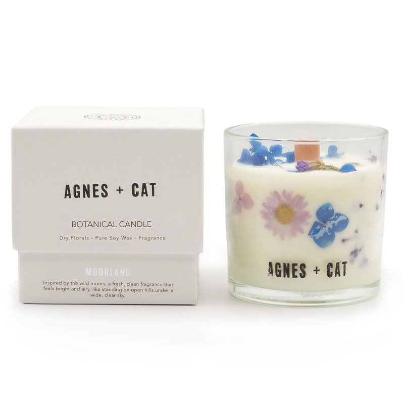 Bougie Végétale à la Cire de Soja Agnes + Cat – Lavande des Landes