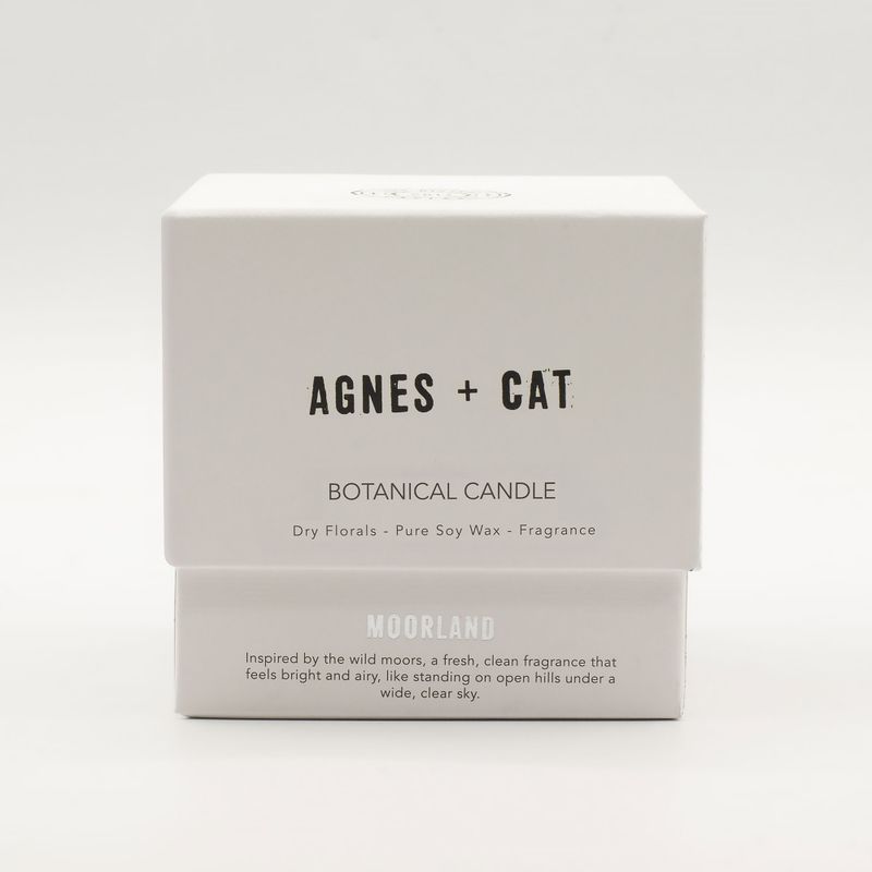 Bougie Végétale à la Cire de Soja Agnes + Cat – Lavande des Landes