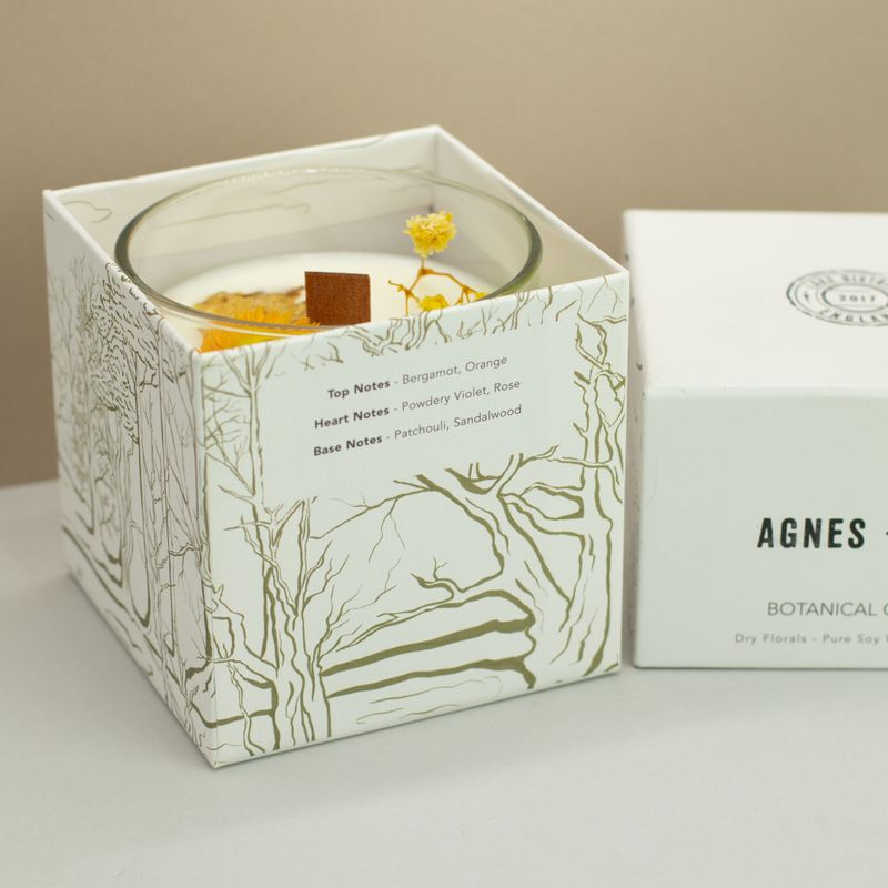 Agnes & Cat Bougie Végétale à la Cire de Soja – Rydal Oudh