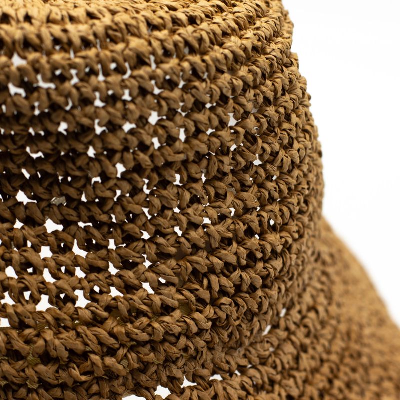 Chapeau De Soleil En Paille – Café Naturel