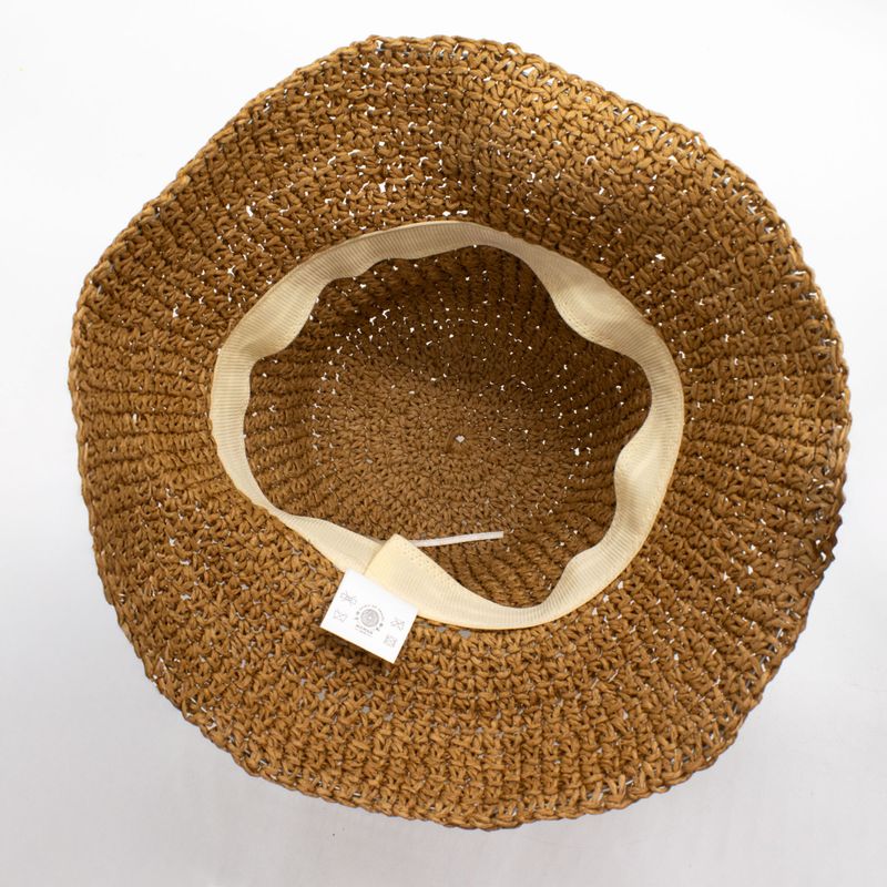 Chapeau De Soleil En Paille – Café Naturel