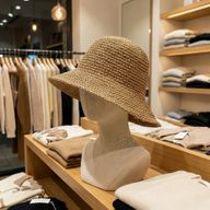 Chapeau De Soleil En Paille – Café Naturel