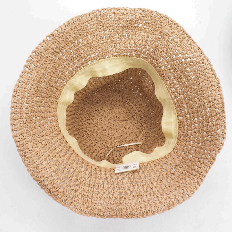 Chapeau De Soleil En Paille – Rose Blush