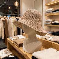 Chapeau De Soleil En Paille – Rose Blush