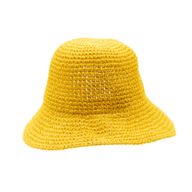 Chapeau De Soleil En Paille – Jaune