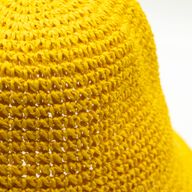 Chapeau De Soleil En Paille – Jaune