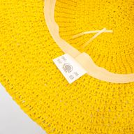 Chapeau De Soleil En Paille – Jaune