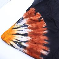 Pantalon De Détente Style Japonais - M - Chocolat noir / Orange