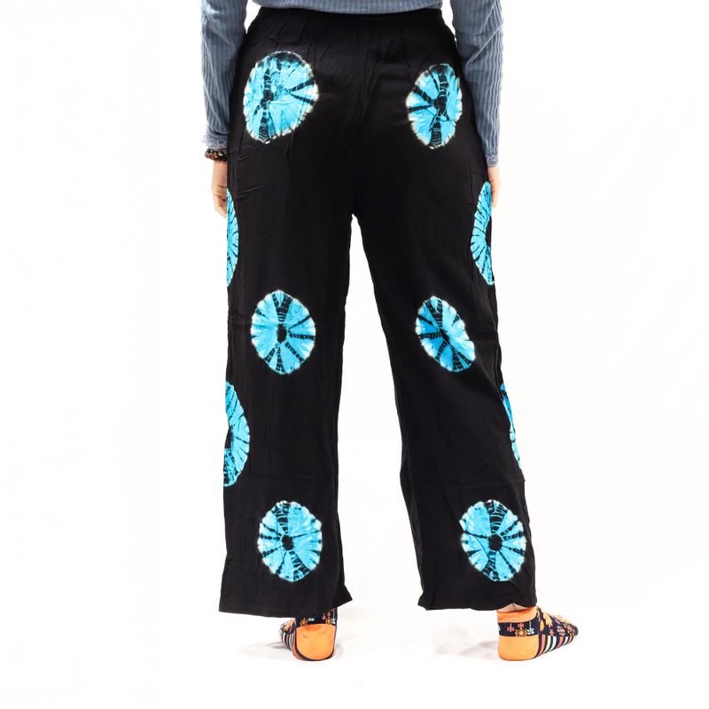 Pantalon De Détente Style Japonais - M - Noir, Bleu