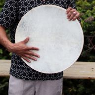 Tambour Chamanique De Guérison Sonore Océan - 45cm