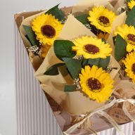Fleurs de Savon Prêt A la Vente- Deux Bouquets de Tournesol