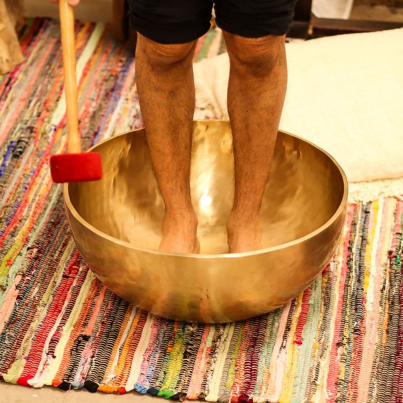 Bol Aux Pieds Vibratoires – Très Grand, 50 X 20 Cm – 10,7 Kg