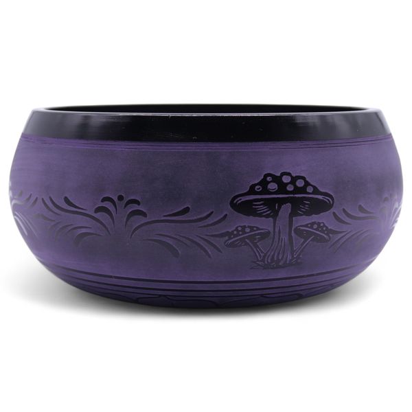 Bol Chantant En Forme De Champignon – Très Fort, 23 X 10,5 Cm – 1,3 Kg – Violet Haze