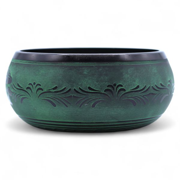 Bol Chantant En Forme De Champignon – Très Fort, 23 X 10,5 Cm – 1,3 Kg – Vert Mousse