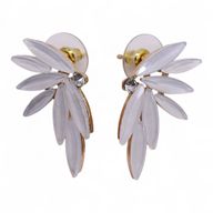 Boucles d’Oreilles Perles - Verre Vintage - Fées