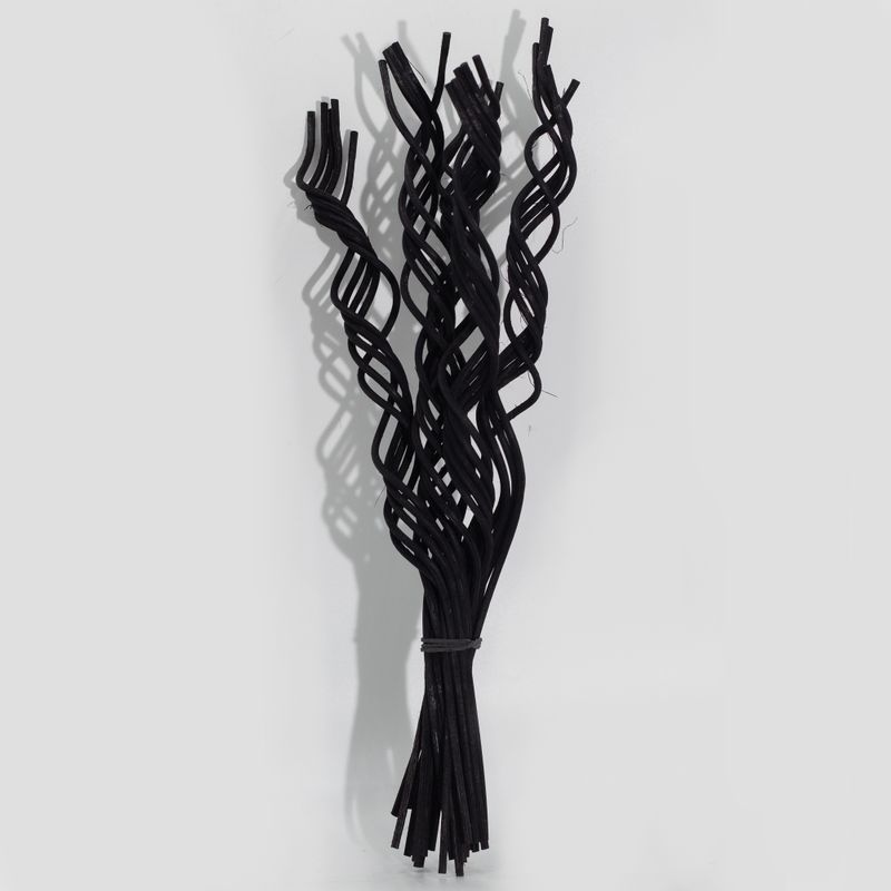 Lot de 3 mm x 28 cm – (e-Environ 50) – Branches Torsadées Noires
