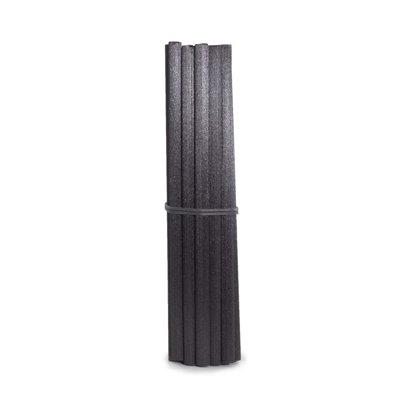 Lot de 8 mm x 18 cm – (Environ 20) – Anches en Fibre de Graisse Noire